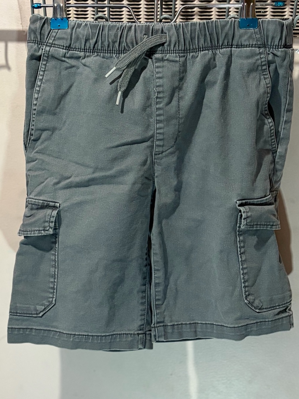 Old Navy Boys Cargo Shorts in Slate Green
